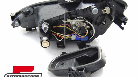 Prednja svjetla LED DRL LED žmigavci (chrome) / Peugeot 206 (2003-2009), LPPE50