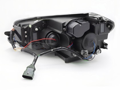 Prednja svjetla LED DRL SEQ žmigavci (chrome) / VW Golf 7.5 Facelift (2017-2019), LPVWW0