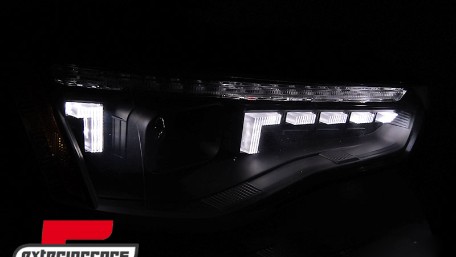 Prednja svjetla LED DRL SEQ žmigavci (crna) / Audi A5 8T Facelift (2012-2016), LPAUG8