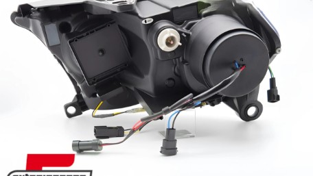 Prednja svjetla LED DRL SEQ žmigavci (crna) / Dodge Durango (2010-2013), LPDO49