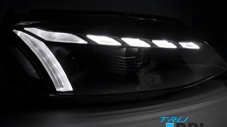 Prednja svjetla LED DRL SEQ žmigavci (crna) / VW Golf 7.5 Facelift (2017-2019), LPVWX5