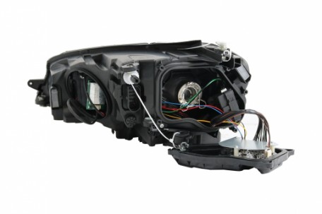 Prednja svjetla LED DRL SEQ žmigavci Facelift G7.5 GTI look / VW Golf 7 VII (2012-2017), LPVX06