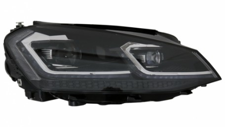 Prednja svjetla LED DRL SEQ žmigavci Facelift G7.5 R line look / VW Golf 7 VII (2012-2017), LPVX05