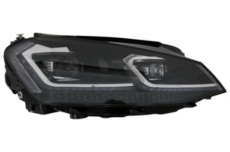Prednja svjetla LED DRL SEQ žmigavci Facelift G7.5 R line look / VW Golf 7 VII (2012-2017), LPVX05