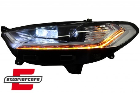 Prednja svjetla LED DRL SEQ žmigavci / Ford Mondeo MK5 (2014-2018), LPFOD6