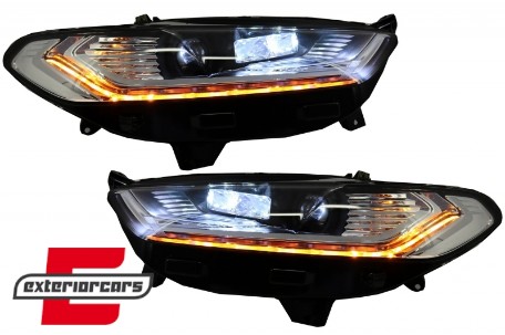 Prednja svjetla LED DRL SEQ žmigavci / Ford Mondeo MK5 (2014-2018), LPFOD6
