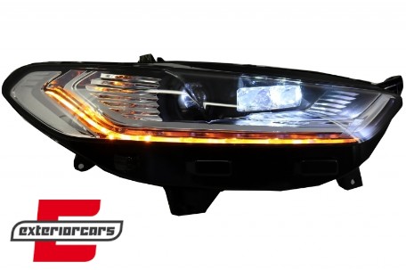 Prednja svjetla LED DRL SEQ žmigavci / Ford Mondeo MK5 (2014-2018), LPFOD6