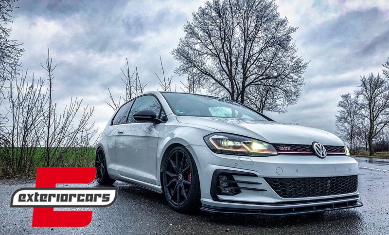Prednja svjetla LED DRL SEQ žmigavci GTI look / VW Golf 7.5 Facelift (2017-2019), LPVX10