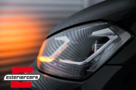 Prednja svjetla LED DRL SEQ žmigavci R line look / VW Golf 7.5 Facelift (2017-2019), LPVX09