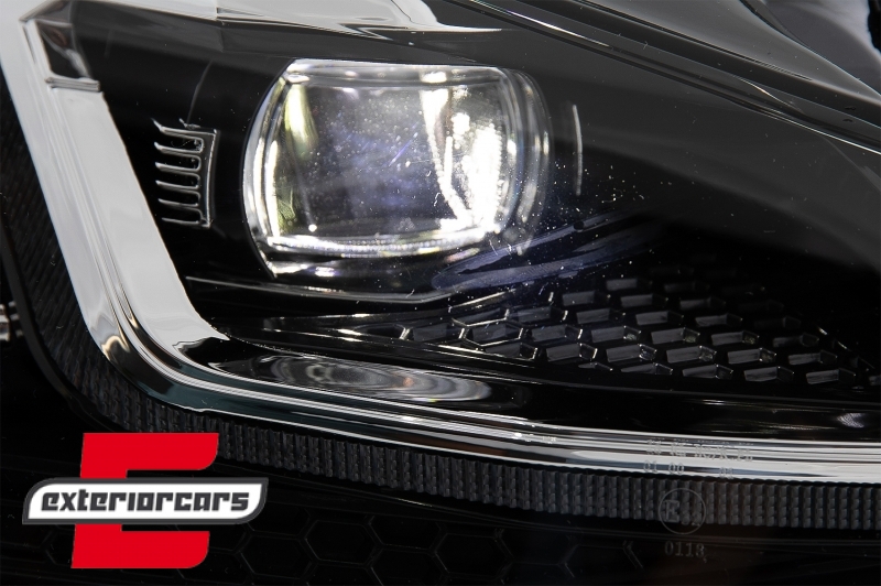 Prednja svjetla LED DRL SEQ žmigavci R line look / VW Golf 7.5 Facelift (2017-2019), LPVX09