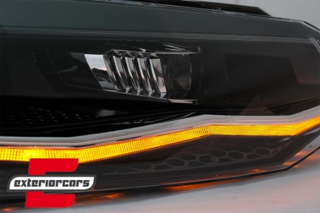 Prednja svjetla LED DRL SEQ žmigavci / VW Polo AW 2G (2018-2021), LPVX18