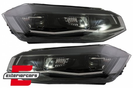 Prednja svjetla LED DRL SEQ žmigavci / VW Polo AW 2G (2018-2021), LPVX18