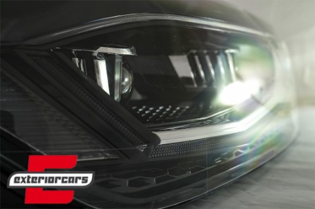 Prednja svjetla LED DRL SEQ žmigavci / VW Polo AW 2G (2018-2021), LPVX18