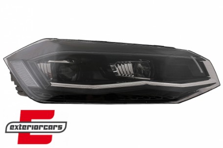 Prednja svjetla LED DRL SEQ žmigavci / VW Polo AW 2G (2018-2021), LPVX18