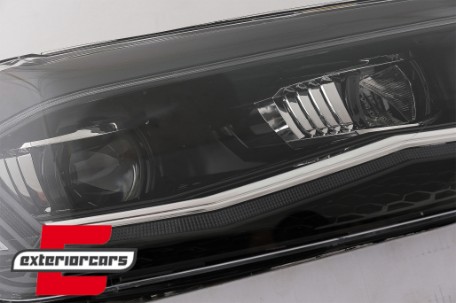 Prednja svjetla LED DRL SEQ žmigavci / VW Polo AW 2G (2018-2021), LPVX18