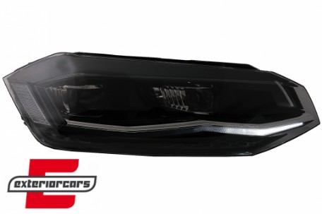 Prednja svjetla LED DRL SEQ žmigavci / VW Polo AW 2G (2018-2021), LPVX18