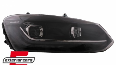 Prednja svjetla LED DRL SEQ žmigavci / VW Polo Mk5 6R 6C (2009-2017), LPVX16