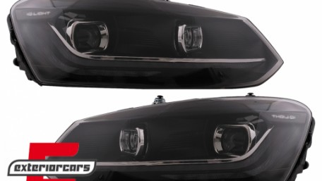 Prednja svjetla LED DRL SEQ žmigavci / VW Polo Mk5 6R 6C (2009-2017), LPVX16