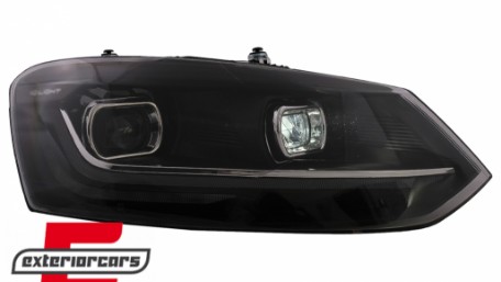 Prednja svjetla LED DRL SEQ žmigavci / VW Polo Mk5 6R 6C (2009-2017), LPVX16