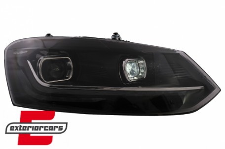 Prednja svjetla LED DRL SEQ žmigavci / VW Polo Mk5 6R 6C (2009-2017), LPVX16