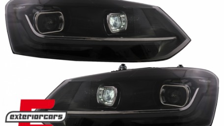 Prednja svjetla LED DRL SEQ žmigavci / VW Polo Mk5 6R 6C (2009-2017), LPVX16