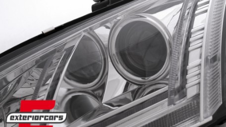 Prednja svjetla LED DRL SEQ žmigavci Xenon (chrome) / Audi TT 8J (2006-2010), LPAUE2