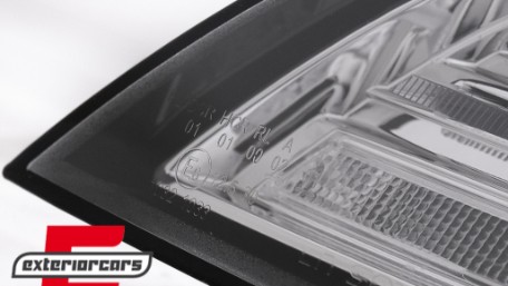 Prednja svjetla LED DRL SEQ žmigavci Xenon (chrome) / Audi TT 8J (2006-2010), LPAUE2