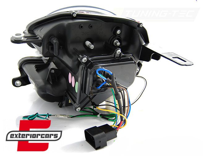 Prednja svjetla LED DRL TubeLight dizajn (chrome) / Mini Cooper R56 Clubman R55 Cabrio R57 (2006-2014), LPMC08