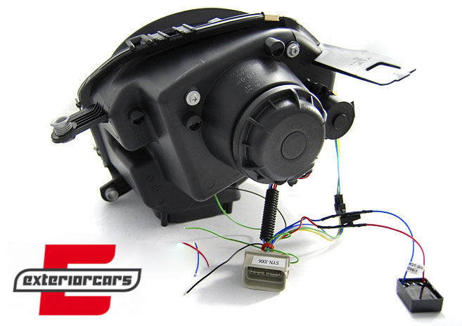 Prednja svjetla LED DRL TubeLight dizajn (chrome) / Mini Cooper R56 Clubman R55 Cabrio R57 (2006-2014), LPMC12
