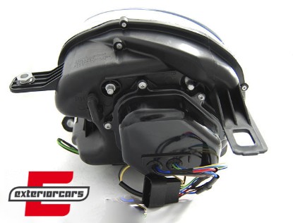 Prednja svjetla LED DRL TubeLight dizajn XENON (chrome) / Mini Countryman R60 Paceman R61 (2010-2016), LPMC16