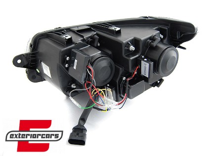 Prednja svjetla LED DRL TubeLight SEQ žmigavci (chrome) / VW Transporter Multivan Caravelle T6.1 (2020-), LPVWU8