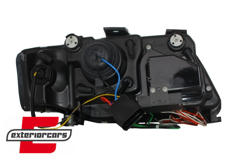 Prednja svjetla LED DRL TubeLights (chrome) / Audi A6 4B C5 (05.1997-05.2001), LPAUB6