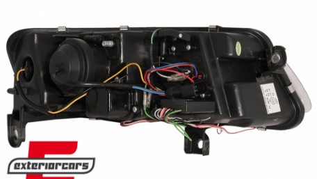 Prednja svjetla LED DRL TubeLights (chrome) / Audi A6 4F C6 (04.2004-2008), LPAUC7