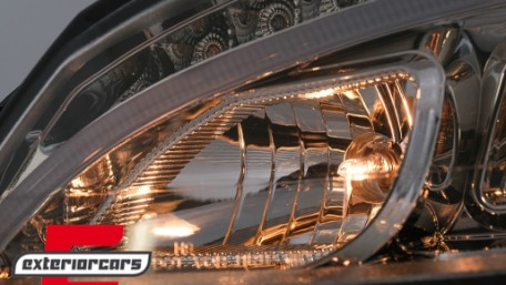 Prednja svjetla LED DRL W205 look (chrome) / Mercedes C klasa W204 S204 limuzina karavan (2007-2010), LPMEB4