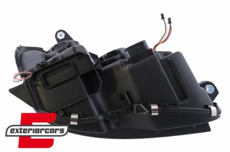 Prednja svjetla LED DRL W205 look (chrome) / Mercedes C klasa W204 S204 limuzina karavan (2007-2010), LPMEB4