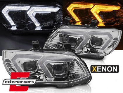 Prednja svjetla LED DRL XENON (chrome) / BMW serije 3 E92 E93 LCI (2010-2013), LPBMR7
