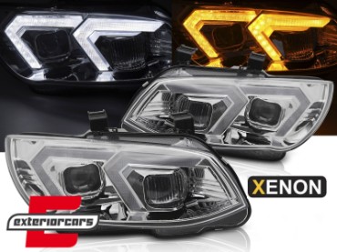 Prednja svjetla LED DRL XENON (chrome) / BMW serije 3 E92 E93 LCI (2010-2013), LPBMR7