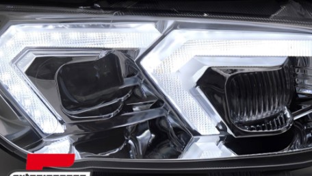 Prednja svjetla LED DRL XENON (chrome) / BMW serije 3 E92 E93 LCI (2010-2013), LPBMR7