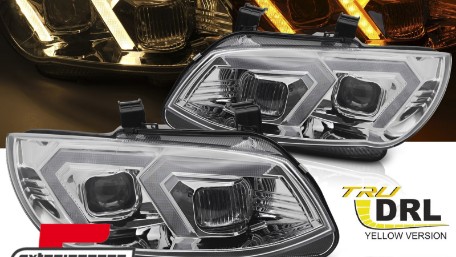 Prednja svjetla LED DRL XENON (chrome) / BMW serije 3 E92 E93 LCI (2010-2013), LPBMS5