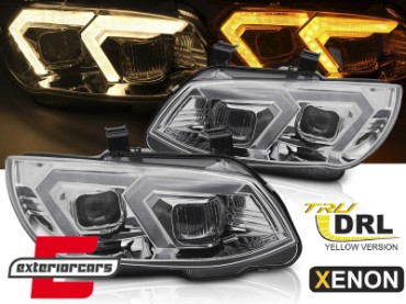 Prednja svjetla LED DRL XENON (chrome) / BMW serije 3 E92 E93 LCI (2010-2013), LPBMS5