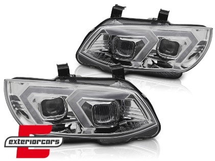 Prednja svjetla LED DRL XENON (chrome) / BMW serije 3 E92 E93 LCI (2010-2013), LPBMS5