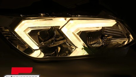 Prednja svjetla LED DRL XENON (chrome) / BMW serije 3 E92 E93 LCI (2010-2013), LPBMS5