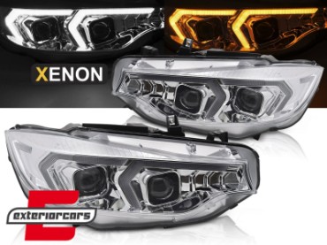 Prednja svjetla LED DRL XENON (chrome) / BMW serije 4 F32 F33 (2013-2017), LPBMR3