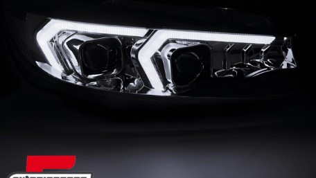 Prednja svjetla LED DRL XENON (chrome) / BMW serije 4 F32 F33 (2013-2017), LPBMR3