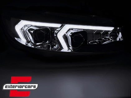 Prednja svjetla LED DRL XENON (chrome) / BMW serije 4 F32 F33 (2013-2017), LPBMR3