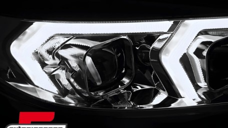 Prednja svjetla LED DRL XENON (chrome) / BMW serije 4 F32 F33 (2013-2017), LPBMR3