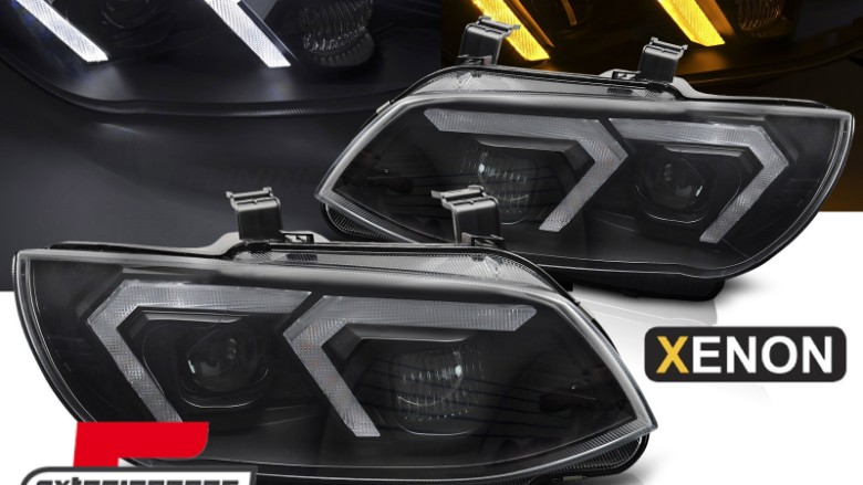 Prednja svjetla LED DRL XENON (crna) / BMW serije 3 E92 E93 LCI (2010-2013), LPBMR8