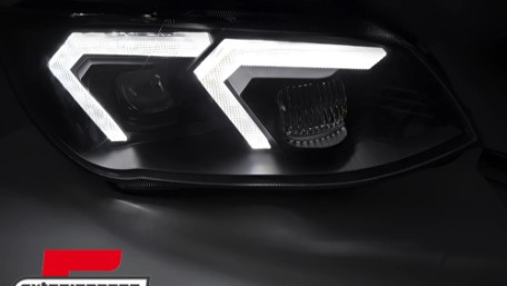 Prednja svjetla LED DRL XENON (crna) / BMW serije 3 E92 E93 LCI (2010-2013), LPBMR8