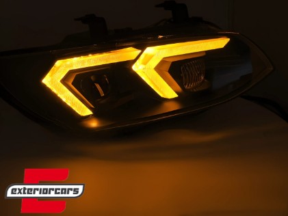 Prednja svjetla LED DRL XENON (crna) / BMW serije 3 E92 E93 LCI (2010-2013), LPBMR8