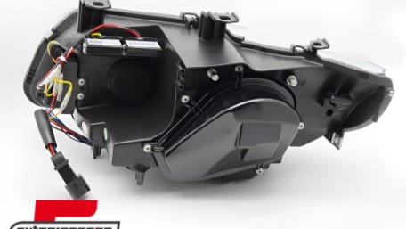 Prednja svjetla LED DRL XENON (crna) / BMW serije 3 E92 E93 LCI (2010-2013), LPBMR8
